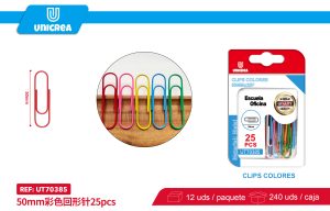 CLIPS PUNTA REDONDA 50MM 25PCS
