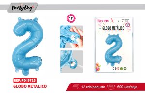 GLOBO METALICO 16″AZUL 2
