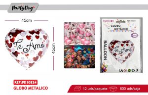 GLOBO METALIZADO 45CM