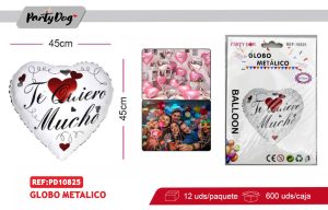 GLOBO METALIZADO 45CM
