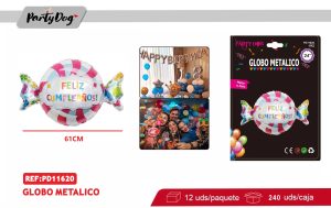 GLOBOS METALICO 24 PULGADA