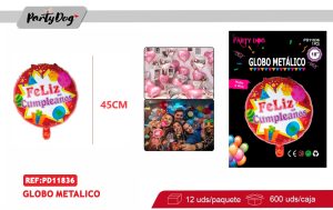 GLOBO FELIZ CUMPLEANOS