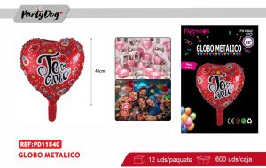 GLOBO METALICO TA AMO CORAZON 18PULGADA