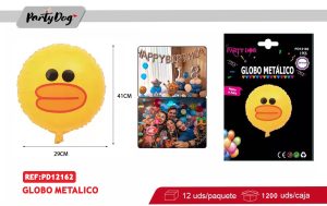 MINI GLOBO METALICO ANIMALES