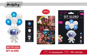 SET GLOBOS 7PCS