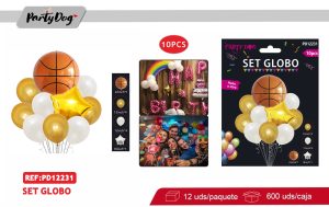 SET GLOBOS 10PCS