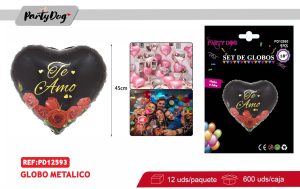 GLOBO METALICO AMOR 18 PULGADA