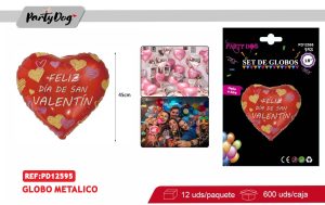 GLOBO METALICO AMOR 18 PULGADA