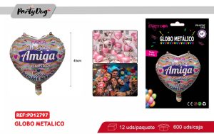 GLOBO METALICO AMOR 18PULGADA