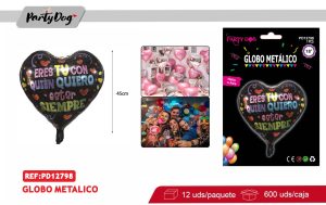 GLOBO METALICO AMOR 18PULGADA