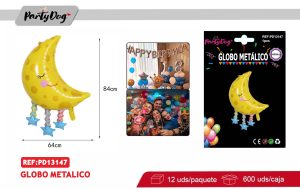 GLOBO METALICO LUNA 64*84CM