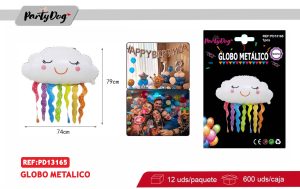 GLOBO METALICO NUBE 74*79CM