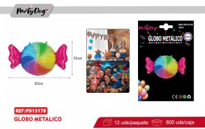 GLOBO METALICO CANDY 55*83CM