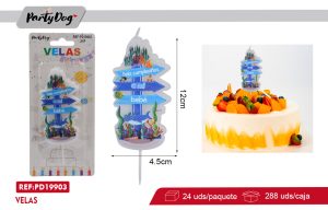 VELAS PARA CUMPLEAÑOS MAR