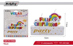 VELAS PARA CUMPLEAÑOS