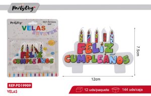 VELAS PARA CUMPLEAÑOS