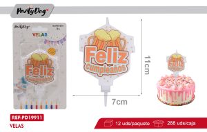 VELAS PARA CUMPLEAÑOS CERVEZA
