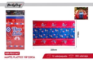 MANTEL Fiestas Patrias 108X220CM