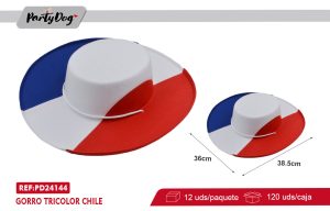 GORRO TRICOLOR Fiestas Patria