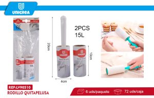 RODILLO QUITAPELUSA 15L 2PCS