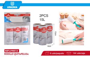 RODILLO QUITAPELUSA 15L 3PCS
