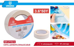 CINTA ADHESIVA ENMASCARAR 4.8CMX30Y
