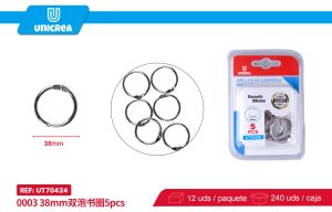 ANILLOS DE CARPETAS 38MM 5PCS
