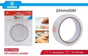 CINTA ADHESIVA 2.4CMX50M