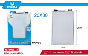 SET PIZARRA MAGNETICA 20X30CM