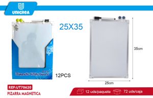 SET PIZARRA MAGNETICA 25X35CM