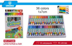 Lápices Pasteles Al Oleo 36 COLORES