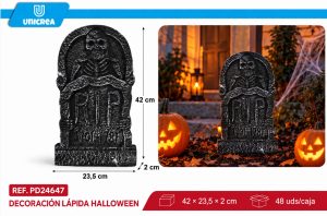 Lápida Decoración Halloween 42X23.5CM