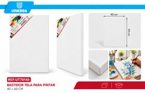 BASTIDOR ALGODON PARA PINTAR 40*60CM