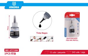 TINTA PARA MARCADOR PIZARRA RECARGABLE NEGRO 15ML