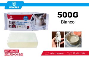 Masa Para Modelar Blanca 500G