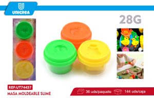 Masas Moldeables 3 COLORES 28G