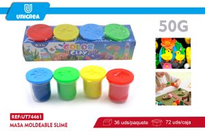 Masas Moldeables 4 COLORES 50G
