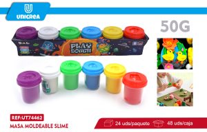 Masas Moldeables 6 COLORES 50G